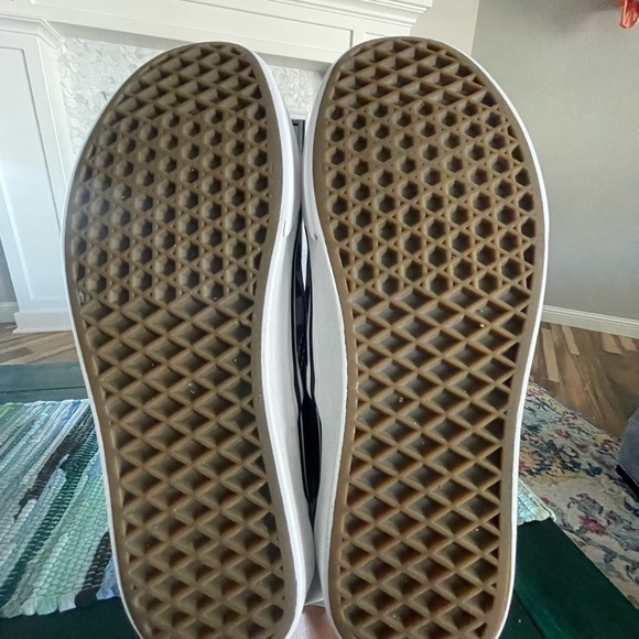 Black and grey checkered slip-on Vans - Picture 5 of 6